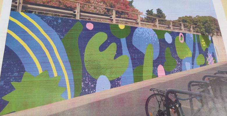 Plus qu'une fresque, un projet qui allie créativité, collaboration et embellissement du quartier !