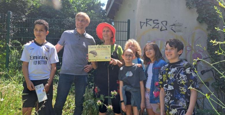 Inauguration du havre de paix pour les loutres
