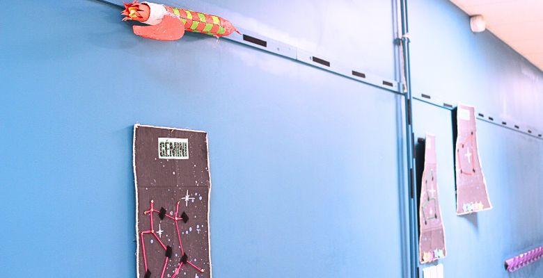 Cantine thématique de l'espace - École Michel de L'Hospital
